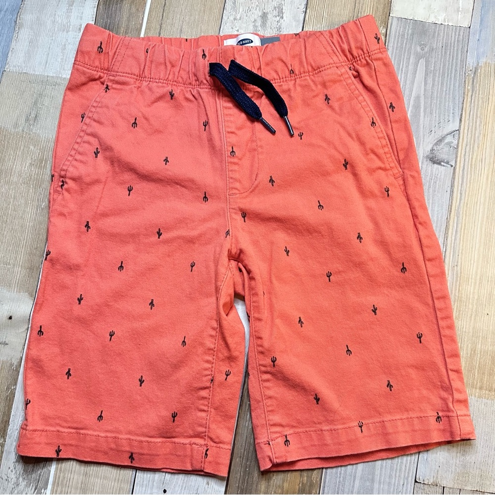 Kids Coral Shorts with Drawstring